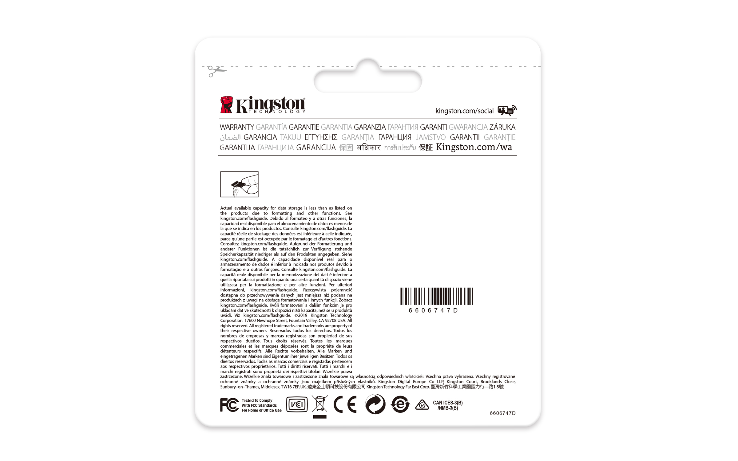 KINGSTON 64GB microSDXC Endurance 95R45W C10 A1 UHSI Card Only