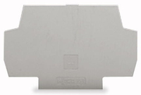 Wago Abschluss-/Zwischenplatte 859-525 1mm dick grau Wago Abschluss-/Zwischenplatte 859-525 1mm dick grau