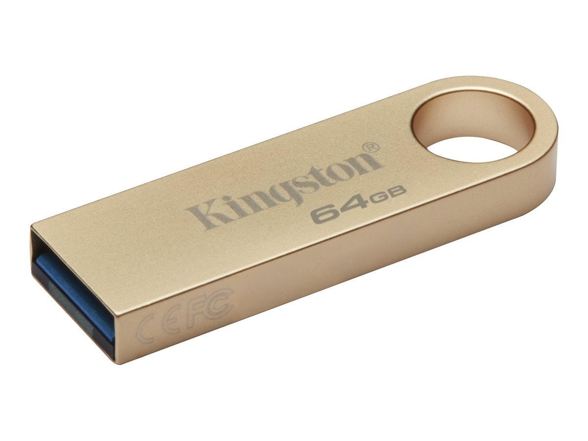 KINGSTON 64GB 220MB/s Metal USB 3.2 Gen 1 DataTraveler SE9 G3 KINGSTON 64GB 220MB/s Metal USB 3.2 Gen 1 DataTraveler SE9 G3