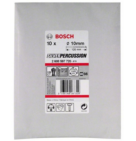 BOSCH Betonbohrer CYL3, Ø 8,0 mm, 10 St