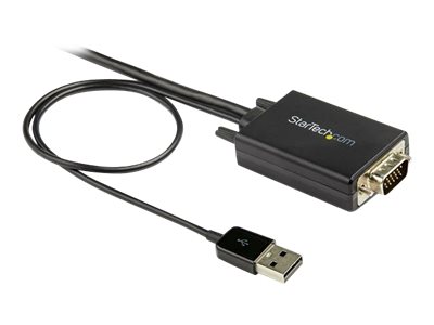 STARTECH.COM 2m VGA auf HDMI Adapter mit USB-Audio - 1080p - Adapterkabel - aktiv - Stecker / Stecker -2 Jahre Garantie