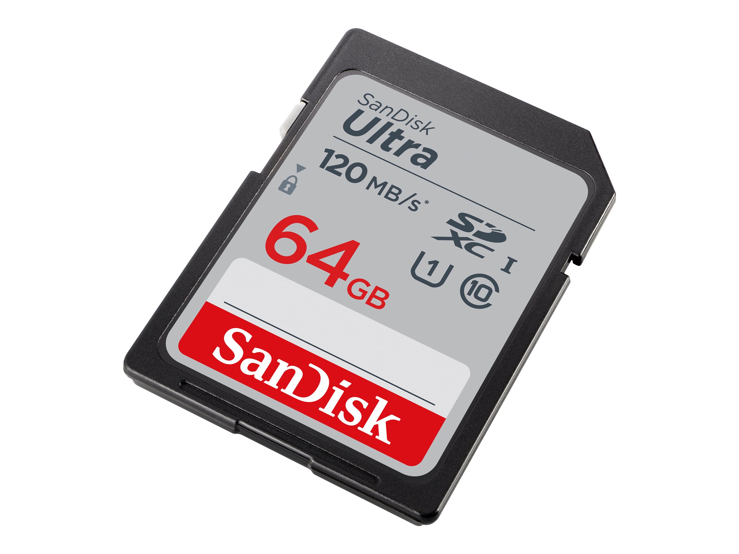 SanDisk Speicherkarte SDXCCard Ultra, 64 GB, 1 St