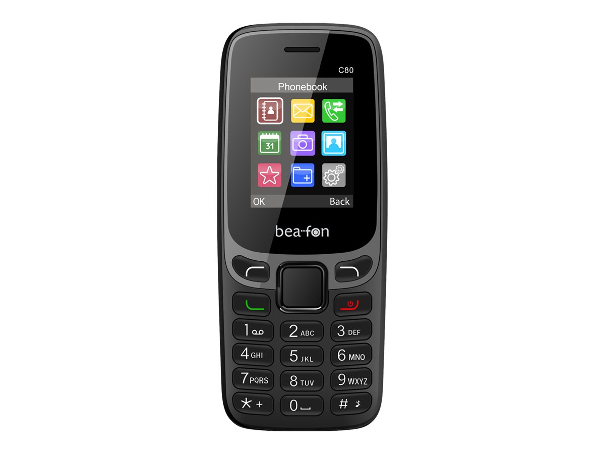 Beafon C80 LTE, Classic Line, Feature Phone, schwarz, Dual SIM Beafon C80 LTE, Classic Line, Feature Phone, schwarz, Dual SIM