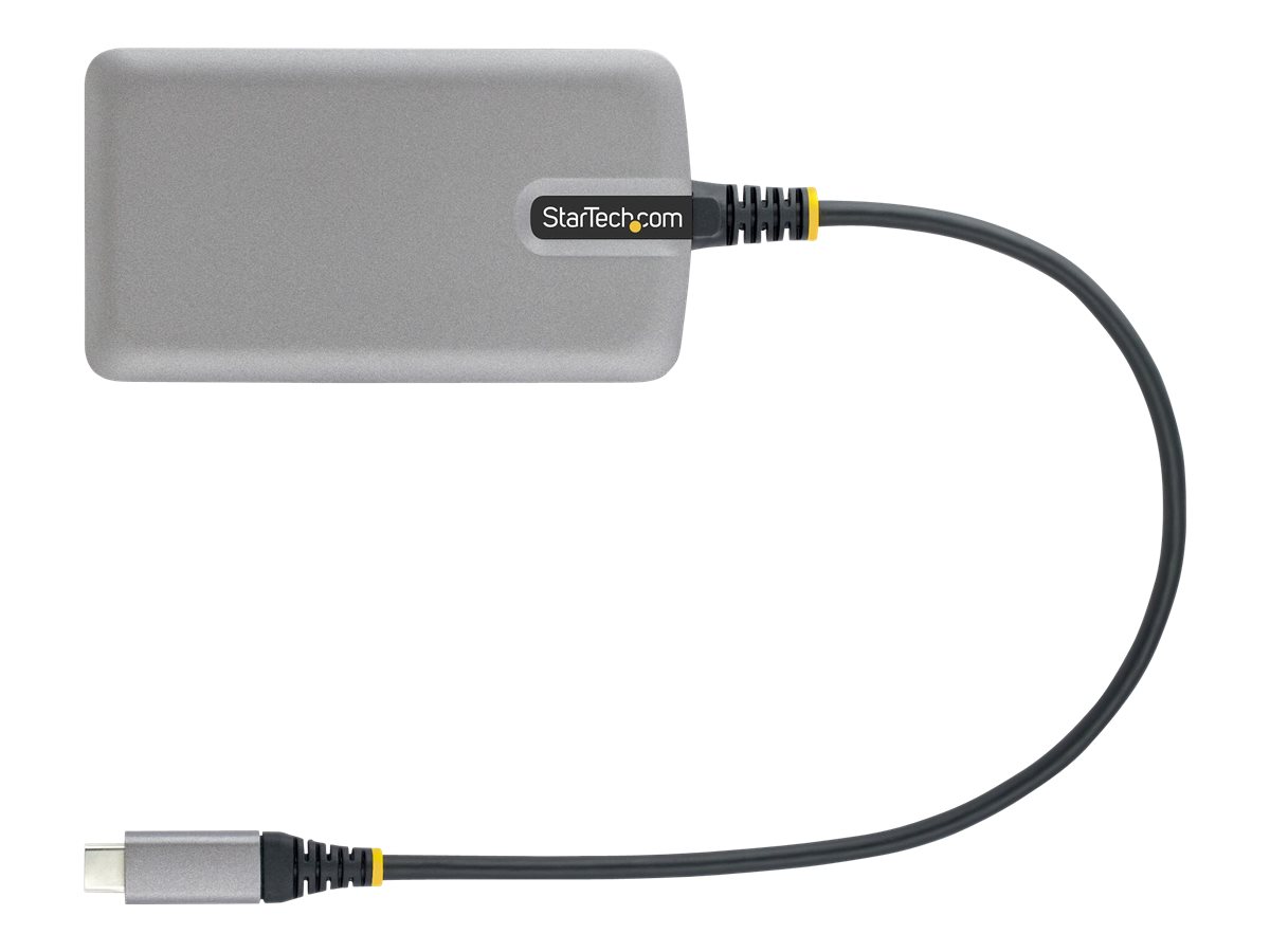 STARTECH.COM 3 Port USB C Hub mit Ethernet - 3x USB-A 5Gbit/s Anschlüsse - Gigabit LAN - USB C auf USB Verteiler - USB C Hub Adapt STARTECH.COM 3 Port USB C Hub mit Ethernet - 3x USB-A 5Gbit/s Anschlüsse - Gigabit LAN - USB C auf USB Verteiler - USB C Hub Adapt