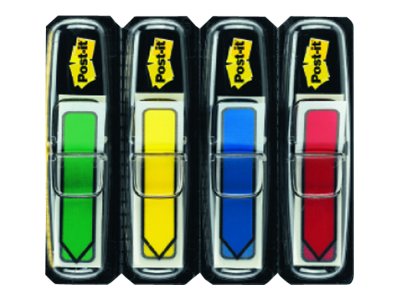 Post-it® Index Mini Haftmarker farbsortiert Pfeil 4x 24 Streifen Post-it® Index Mini Haftmarker farbsortiert Pfeil 4x 24 Streifen