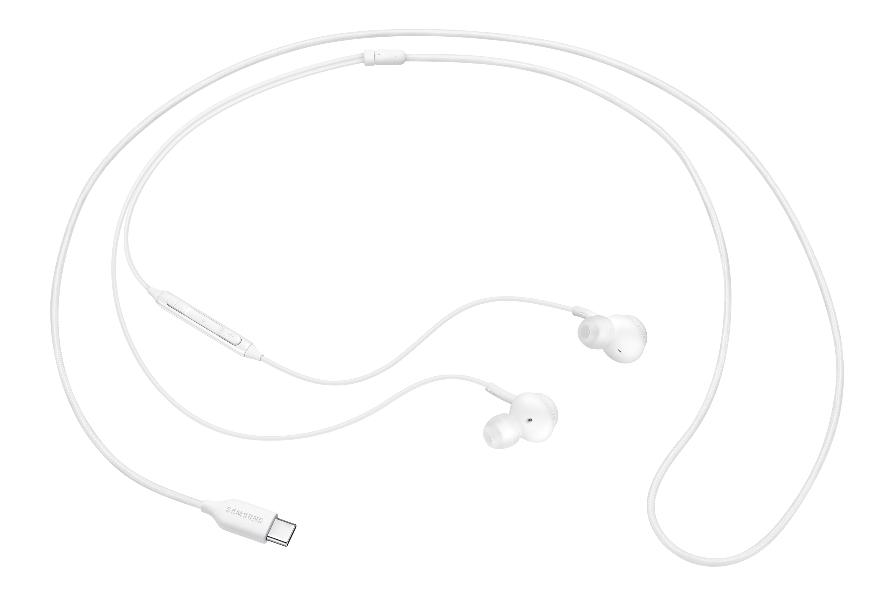 Samsung - EO-IC100BWEG - Original AKG In-Ear Typ C Headset - White BULK