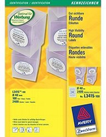 2.400 AVERY Zweckform Etiketten L3415-100 weiss 40,0 x 40,0 mm 2.400 AVERY Zweckform Etiketten L3415-100 weiss 40,0 x 40,0 mm
