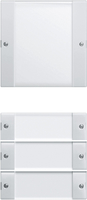 Gira Wippenset 213403 4fach BSF System 55 Klar/rw Gira Wippenset 213403 4fach BSF System 55 Klar/rw