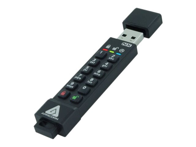 Apricorn Aegis Secure Key 3XN - USB-Flash-Laufwerk - 32 GB