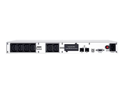 CYBERPOWER OR600ERM1U Line Interactive 600VA/360W Rackmount 1U LCD GreenPower RJ11/RJ45 Ausgang 4 IEC USB SNMP SLOT