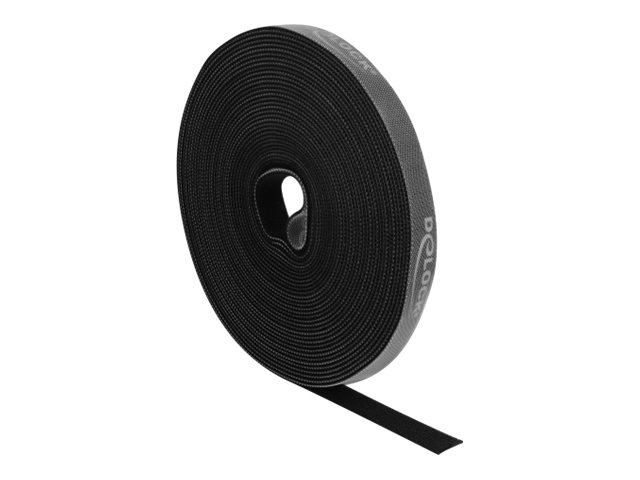 Delock Klettband auf Rolle L 10 m x B 15 mm schwarz Delock Klettband auf Rolle L 10 m x B 15 mm schwarz