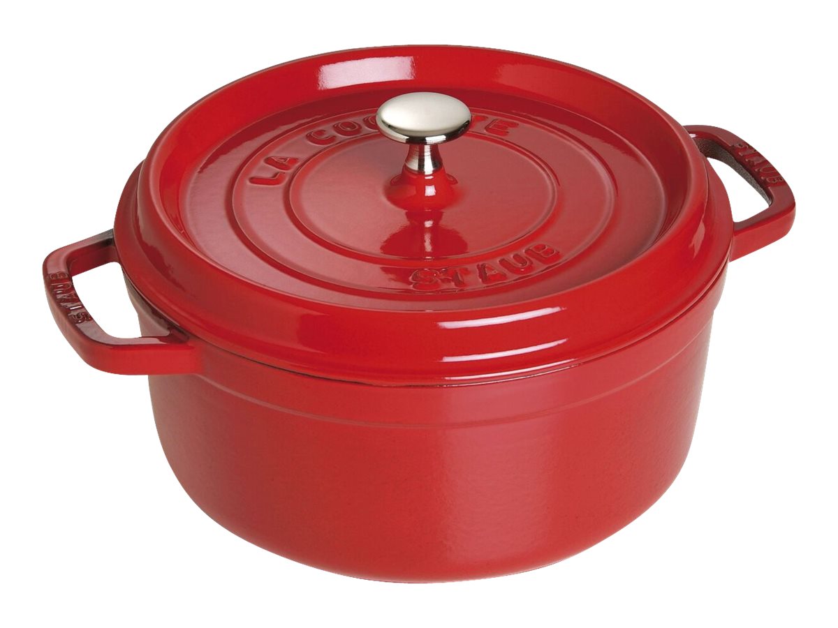 Staub 40509-840-0 Gusseisen Braeter/Cocotte Rund 26 cm 5 L Kirschrot Staub 40509-840-0 Gusseisen Braeter/Cocotte Rund 26 cm 5 L Kirschrot