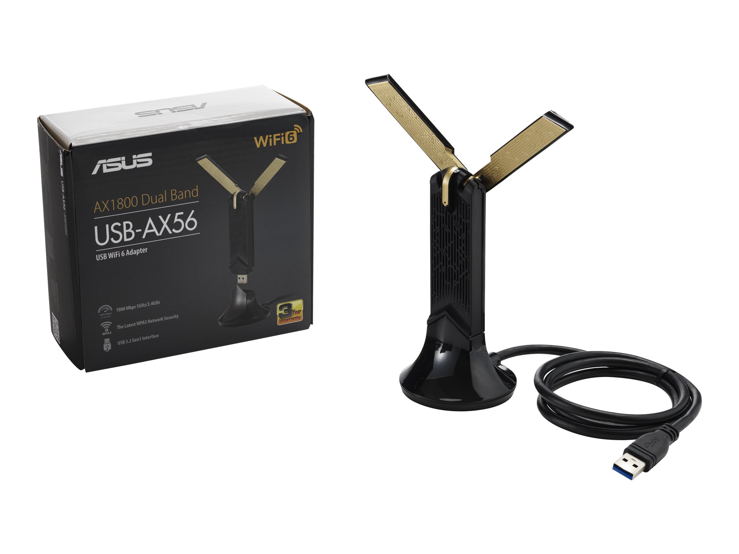 ASUS USB-AX56 - Netzwerkadapter - USB - 802.11ax