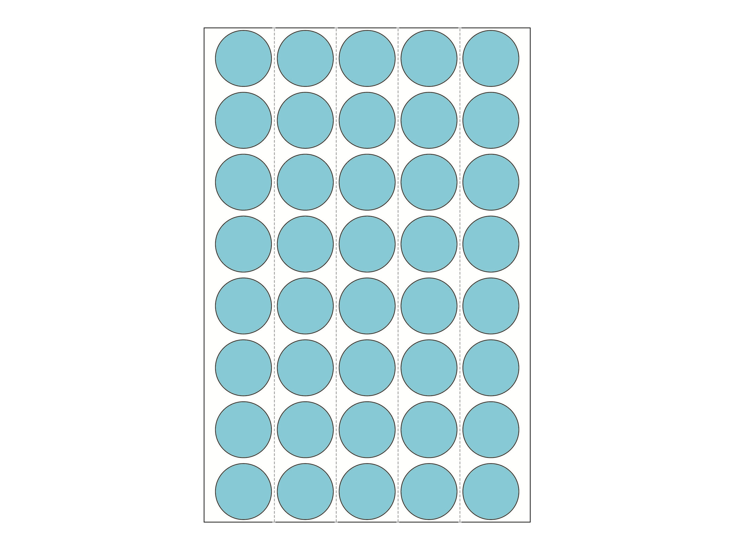 HERMA Klebepunkte 2253 blau Ø 19,0 mm, 1.280 St. HERMA Klebepunkte 2253 blau Ø 19,0 mm, 1.280 St.