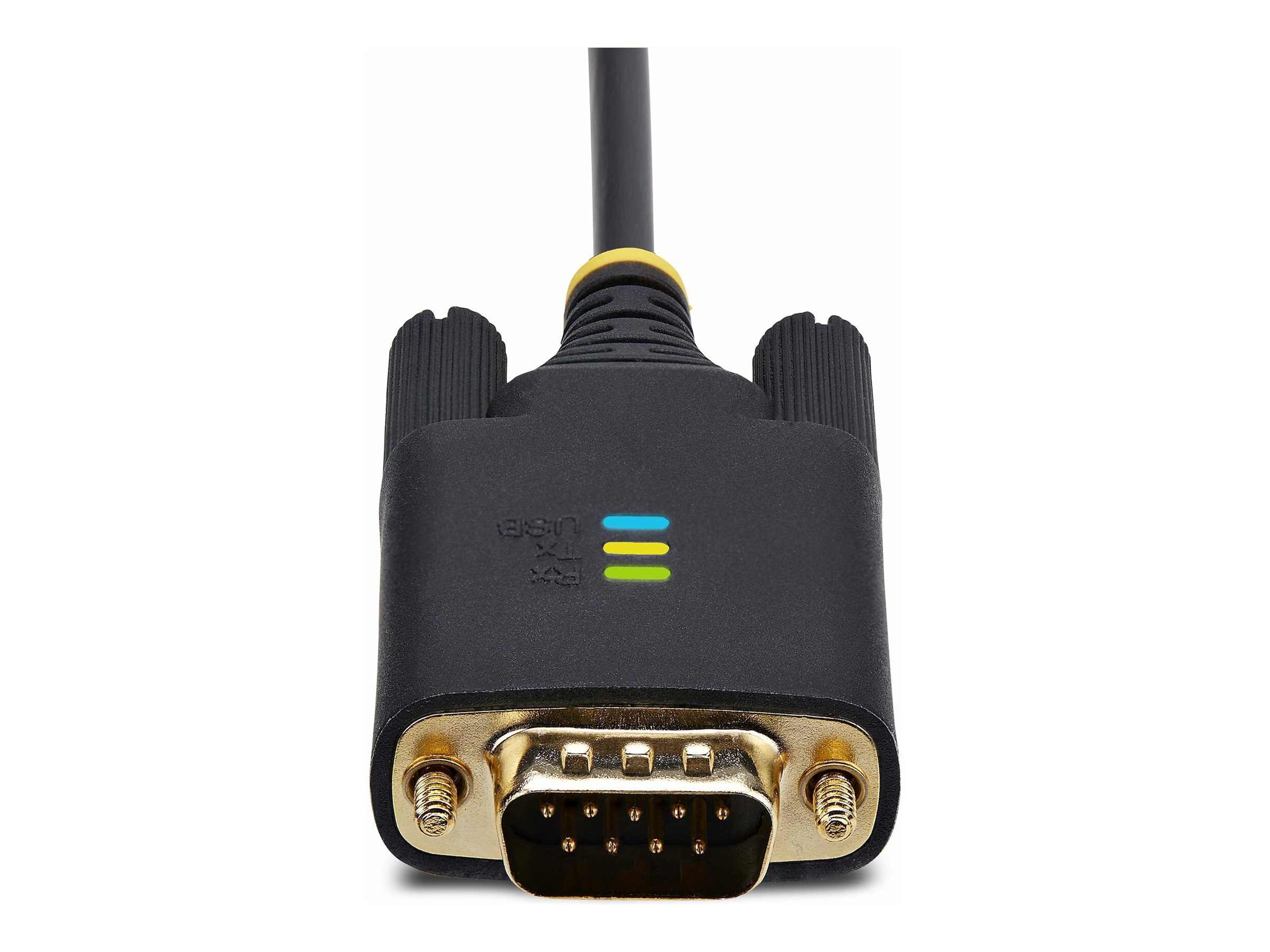 STARTECH.COM 3m USB auf Seriell Adapter COM-Retention FTDI USB-A zu DB9 Kabel USB RS232 Wechselbare Schrauben/Muttern