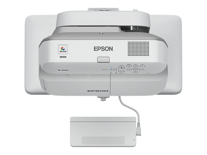 EPSON EB-695Wi 3LCD WXGA interactive ultra short throw projector 1280x800 16:10 3500 lumen 16W speaker EPSON EB-695Wi 3LCD WXGA interactive ultra short throw projector 1280x800 16:10 3500 lumen 16W speaker