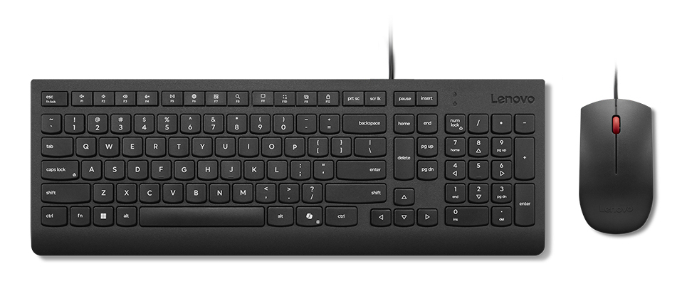 Lenovo Essential TAS+Maus Wired USB-A