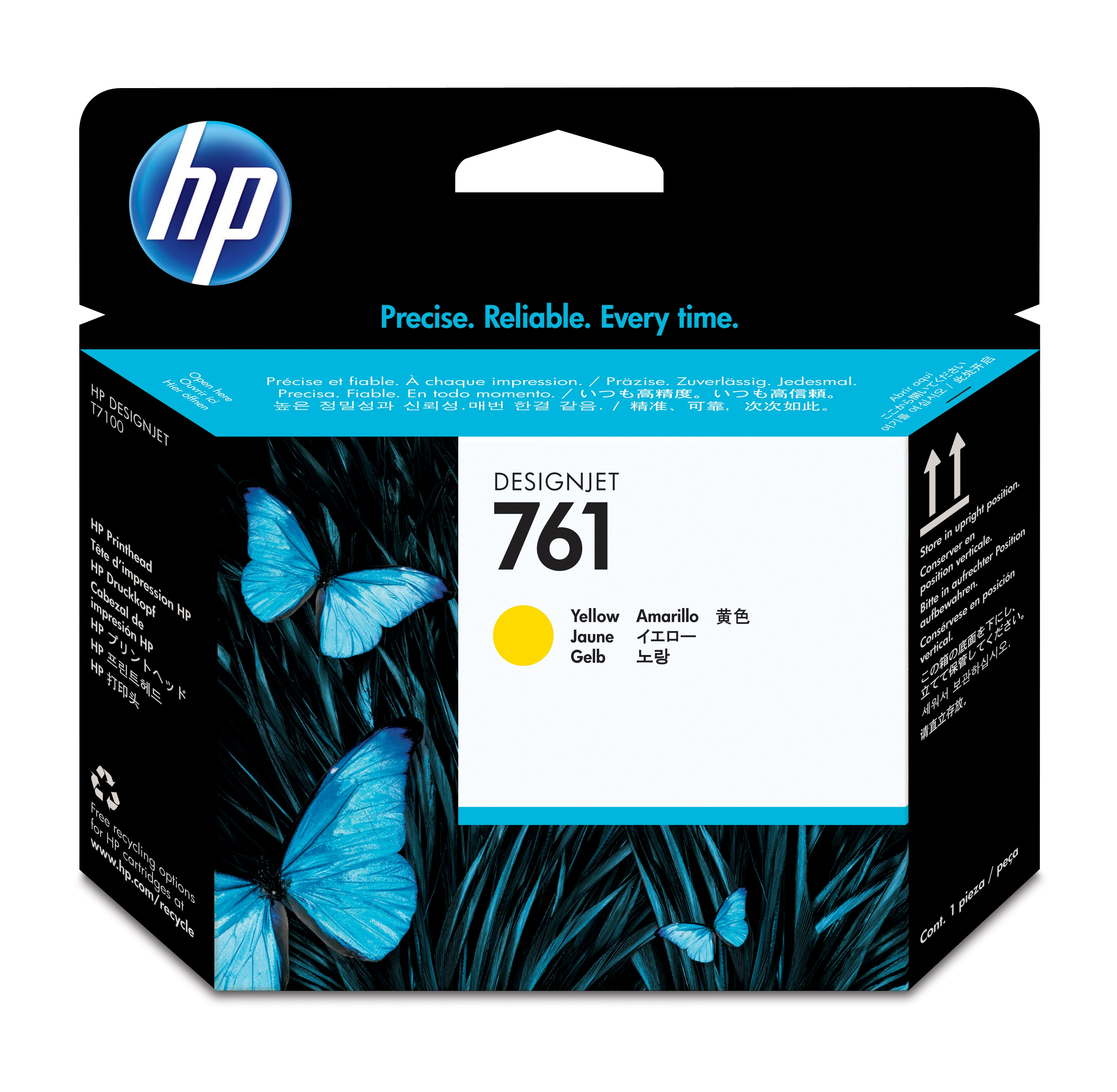 HP 761CH645A gelb Druckkopf