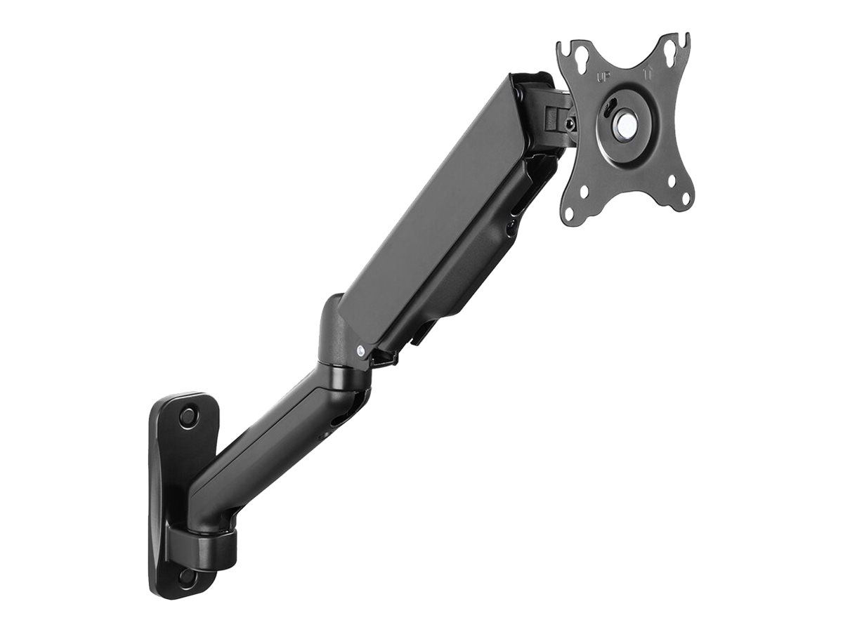 NEOMOUNTS wall mounted gas spring monitor arm 3 pivots VESA 100x100 NEOMOUNTS wall mounted gas spring monitor arm 3 pivots VESA 100x100