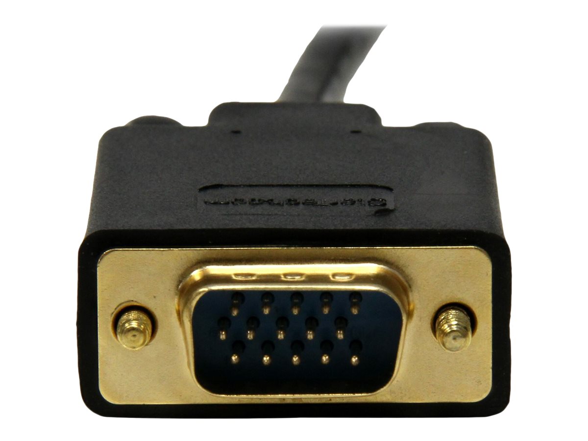 STARTECHCOM DisplayPort auf VGA Kabel 3m SteckerStecker Aktiver DP zu VGA Kabel Adapter Konverter fuer PC 1920x1200 Schw