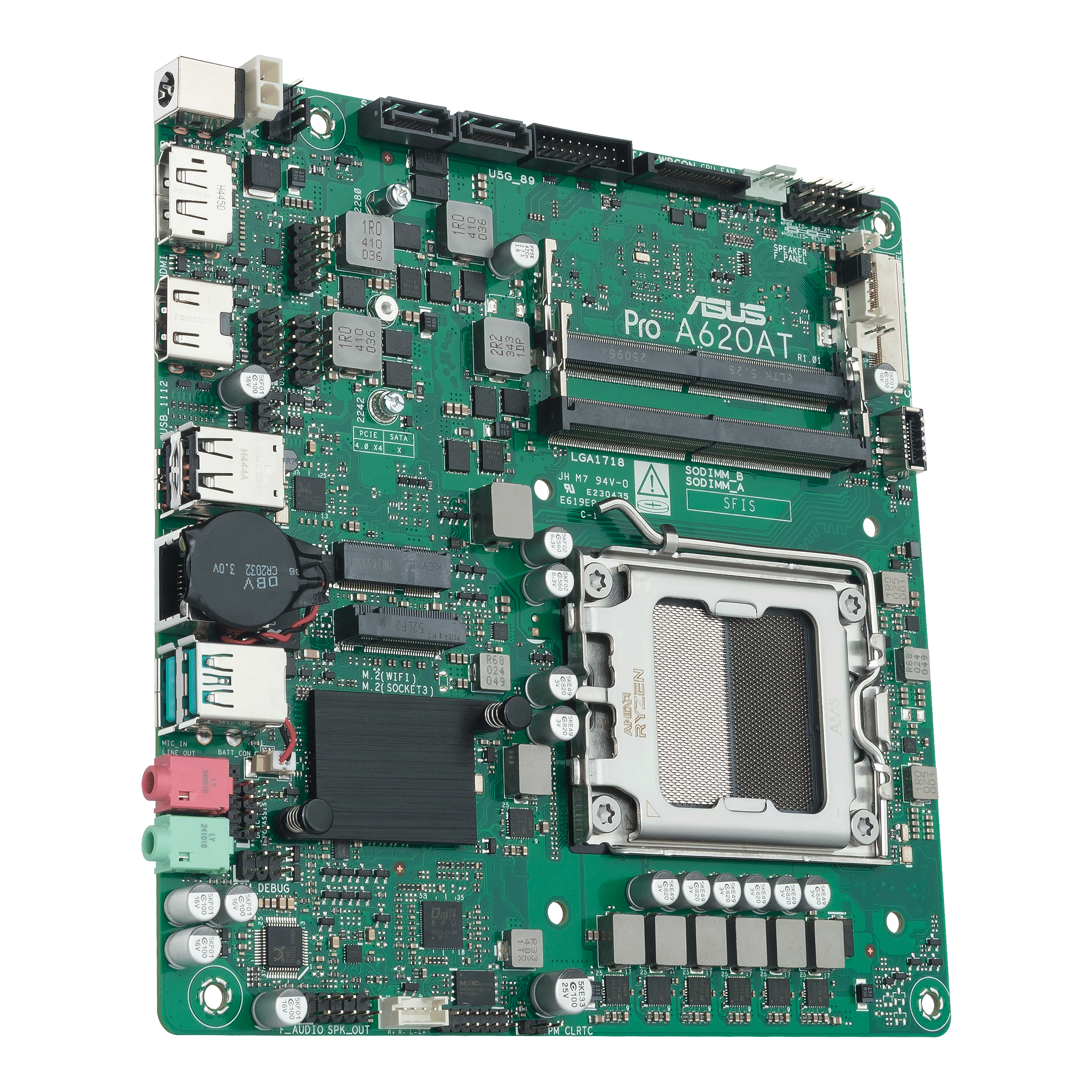 ASUS A620A LGA 1851 miniITX Thin motherboard 1xHDMI 1xDP