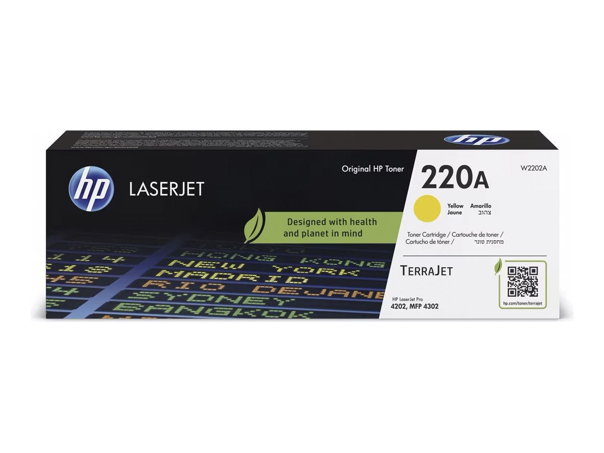 HP 220A Yellow Original LaserJet Toner Cartridge HP 220A Yellow Original LaserJet Toner Cartridge