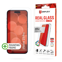 DISPLEX Real Glass + Case Set iPhone 15 Pro DISPLEX Real Glass + Case Set iPhone 15 Pro