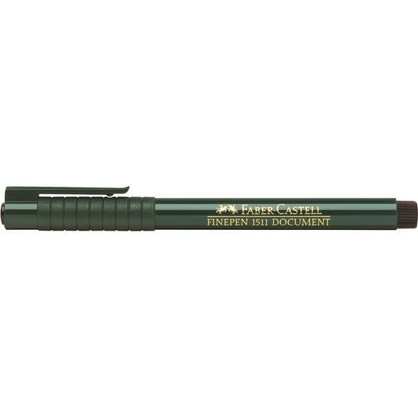 FABER-CASTELL 1511 Fineliner schwarz 0,4 mm, 10 St.