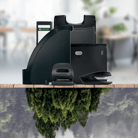 LEITZ Locher recycle 5003 gruen, 1 St