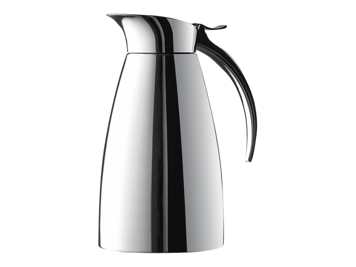 Emsa 502488 Isolierkanne, Edelstahl, 0.6 Liter, Easy Open Verschluss, Eleganza Emsa 502488 Isolierkanne, Edelstahl, 0.6 Liter, Easy Open Verschluss, Eleganza