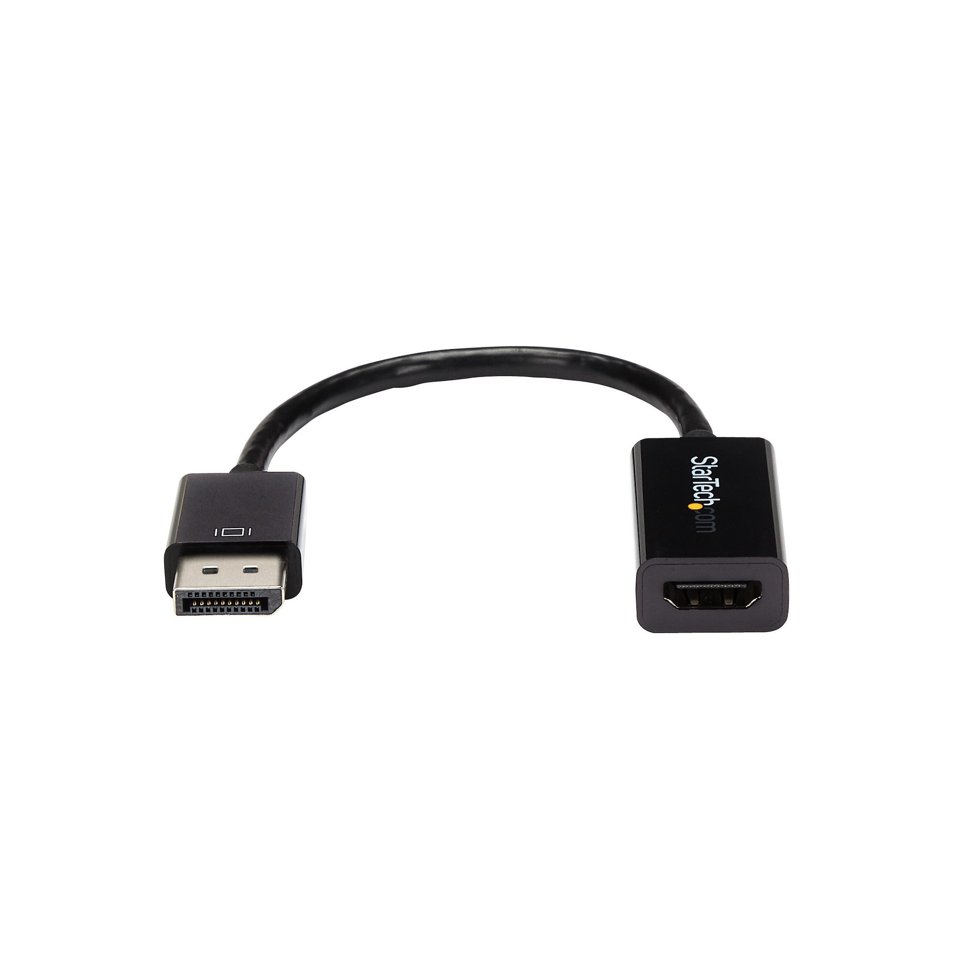 STARTECHCOM DisplayPort auf HDMI 4k 30Hz Adapter DP 12 zu HDMI Video und Audio aktiv Konverter