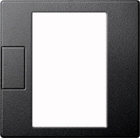 Merten Zentralplatte MEG57750414 Touch-Display anthrazit Merten Zentralplatte MEG57750414 Touch-Display anthrazit