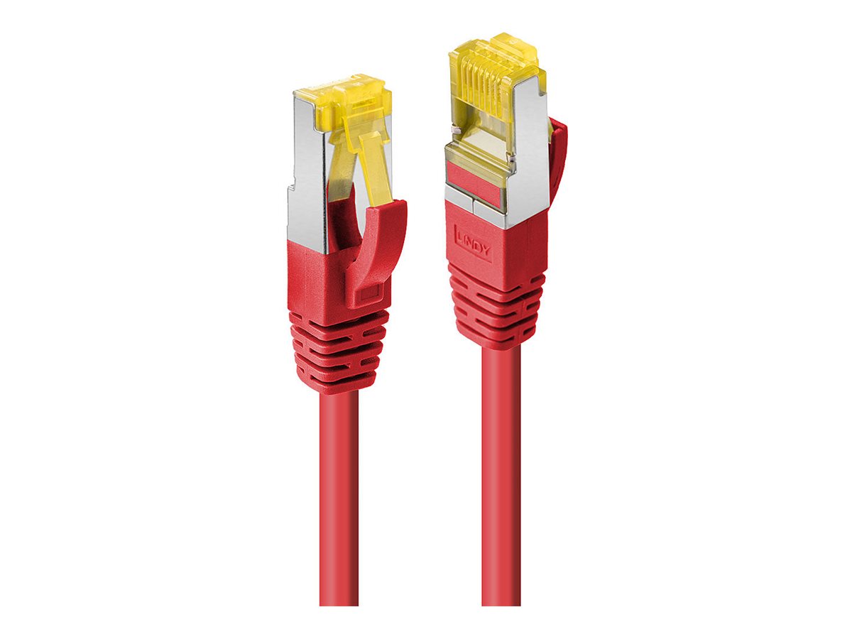 LINDY Patchkabel mit Cat.7 Rohkabel S/FTP PIMF LSOH rot 1m LINDY Patchkabel mit Cat.7 Rohkabel S/FTP PIMF LSOH rot 1m