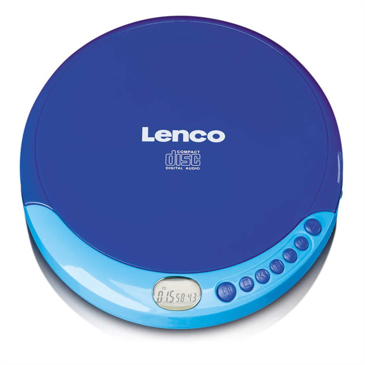 CD-011 Discman CD-Player m. Ladefunktion blau