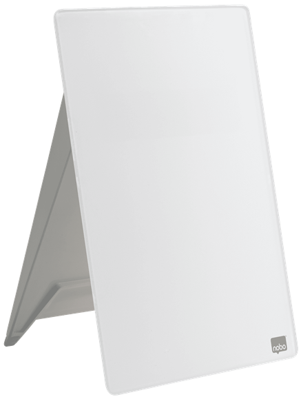 Nobo Diamond Whiteboard Desktop 21,6 x 29,7 cm brillant weiß Glas