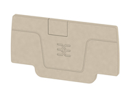 Weidmueller Abschlussplatte AEP 2C 2.5 A2C 2.5 beige Weidmueller Abschlussplatte AEP 2C 2.5 A2C 2.5 beige
