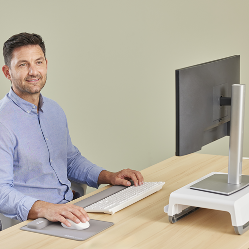 Fellowes Handballenauflage Breyta grau