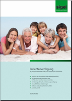SIGEL Patientenverfuegung Formulare PV450 SIGEL Patientenverfuegung Formulare PV450