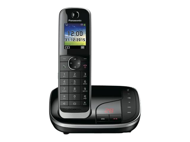 Panasonic Schnurlostelefon mit AB KX-TGJ320GB - schwarz Panasonic Schnurlostelefon mit AB KX-TGJ320GB - schwarz