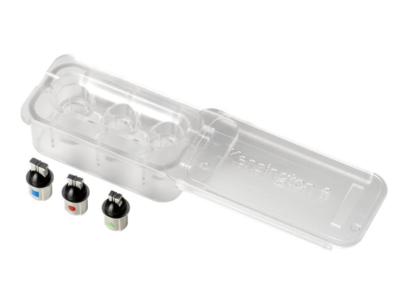 KENSINGTON Universelles 3-in-1 Schloss Aufsätze T-Bar Wedge-Shaped Nano