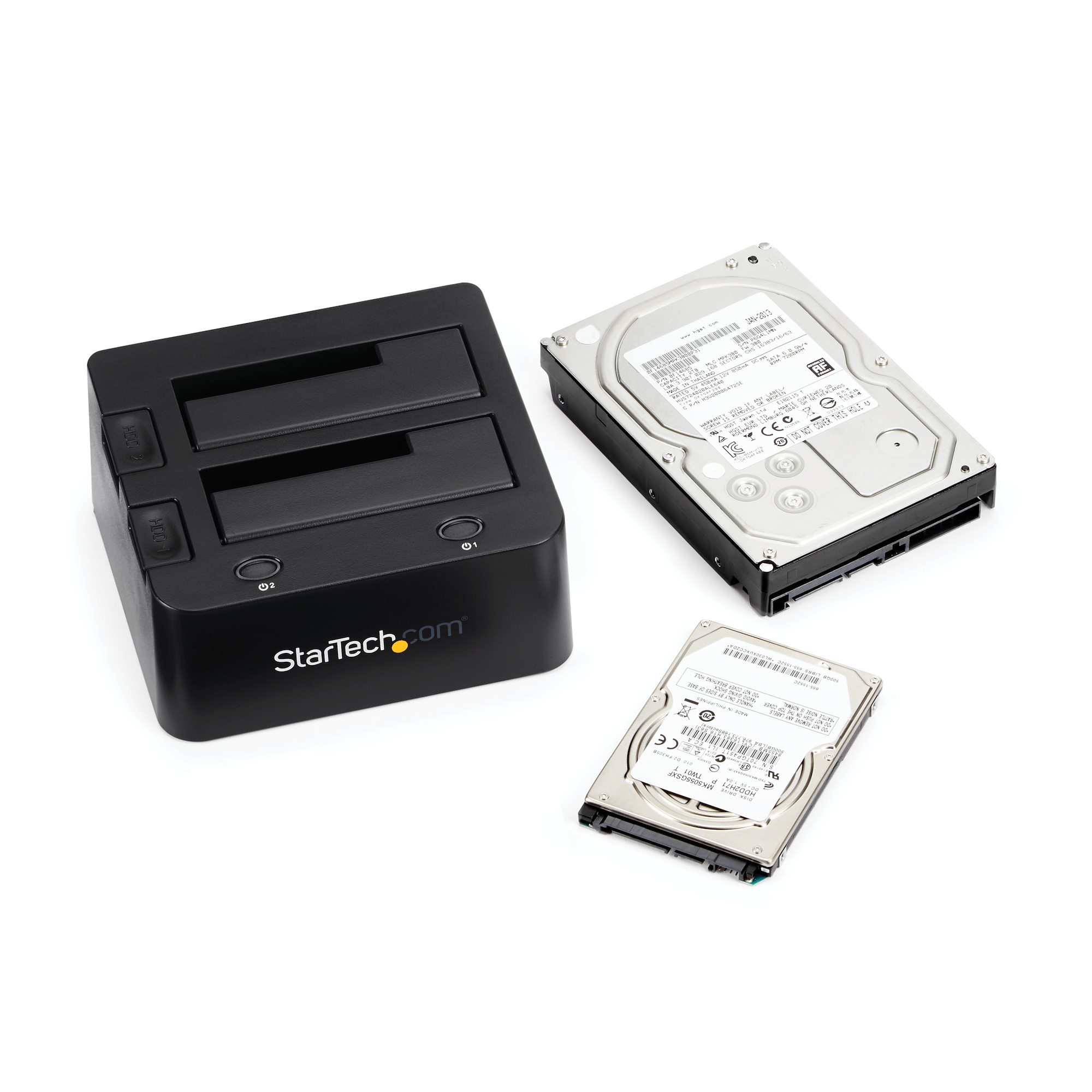STARTECHCOM UNIDOCKU33 USB 30 to SATA 6Gbps IDE HDD Docking Station for 635cm25in or 3