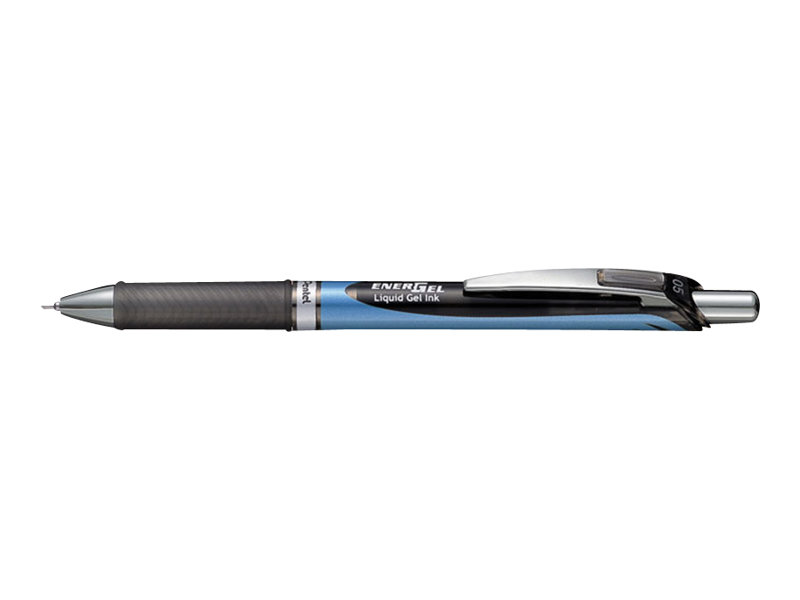 Pentel EnerGel BLN75 Gelschreiber schwarz/blau 0,25 mm, Schreibfarbe: schwarz, 1 St. Pentel EnerGel BLN75 Gelschreiber schwarz/blau 0,25 mm, Schreibfarbe: schwarz, 1 St.