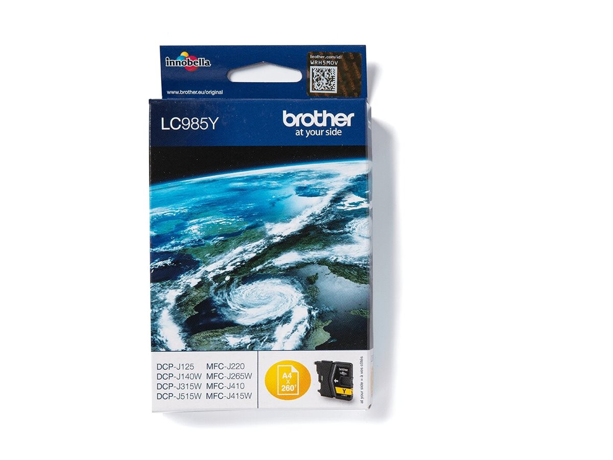 LC985Y BROTHER DCP Tinte yellow 260 LC985Y BROTHER DCP Tinte yellow 260