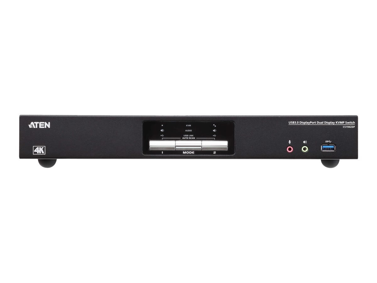 ATEN CS1942DP 2-Port USB 3.0 4K DP KVM