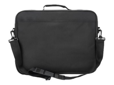 MANHATTAN Cambridge Clamshell Notebooktasche 39,6cm 15,6Zoll Staufächer an Front und Rückseite und Innen Schultergurt Tragegriff