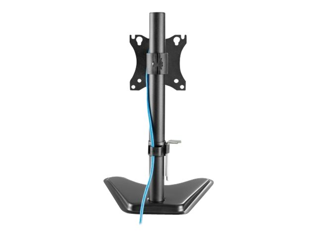MANHATTAN Standfuss mit Halterung für einen LED/LCD-Monitor 43,2-68,6cm 17-27Zoll und bis 7kg neigbar schwenkbar höhenverst. schwarz MANHATTAN Standfuss mit Halterung für einen LED/LCD-Monitor 43,2-68,6cm 17-27Zoll und bis 7kg neigbar schwenkbar höhenverst. schwarz
