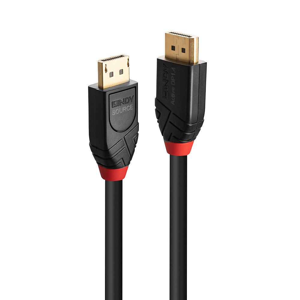 LINDY 10m Aktivkabel DisplayPort 1.4
