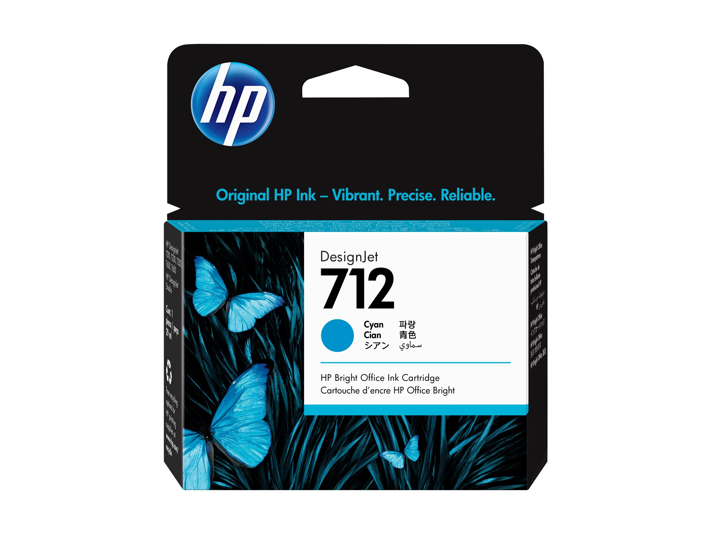 HP 712 3ED67A cyan Druckerpatrone