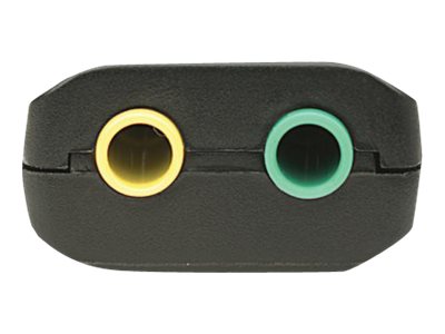 MANHATTAN Hi-Speed USB 3D Sound Adapter stellt Mikrofoneingang und Audioausgang an einem USB-Port zur Verfuegung 3D und Virtual 5.1