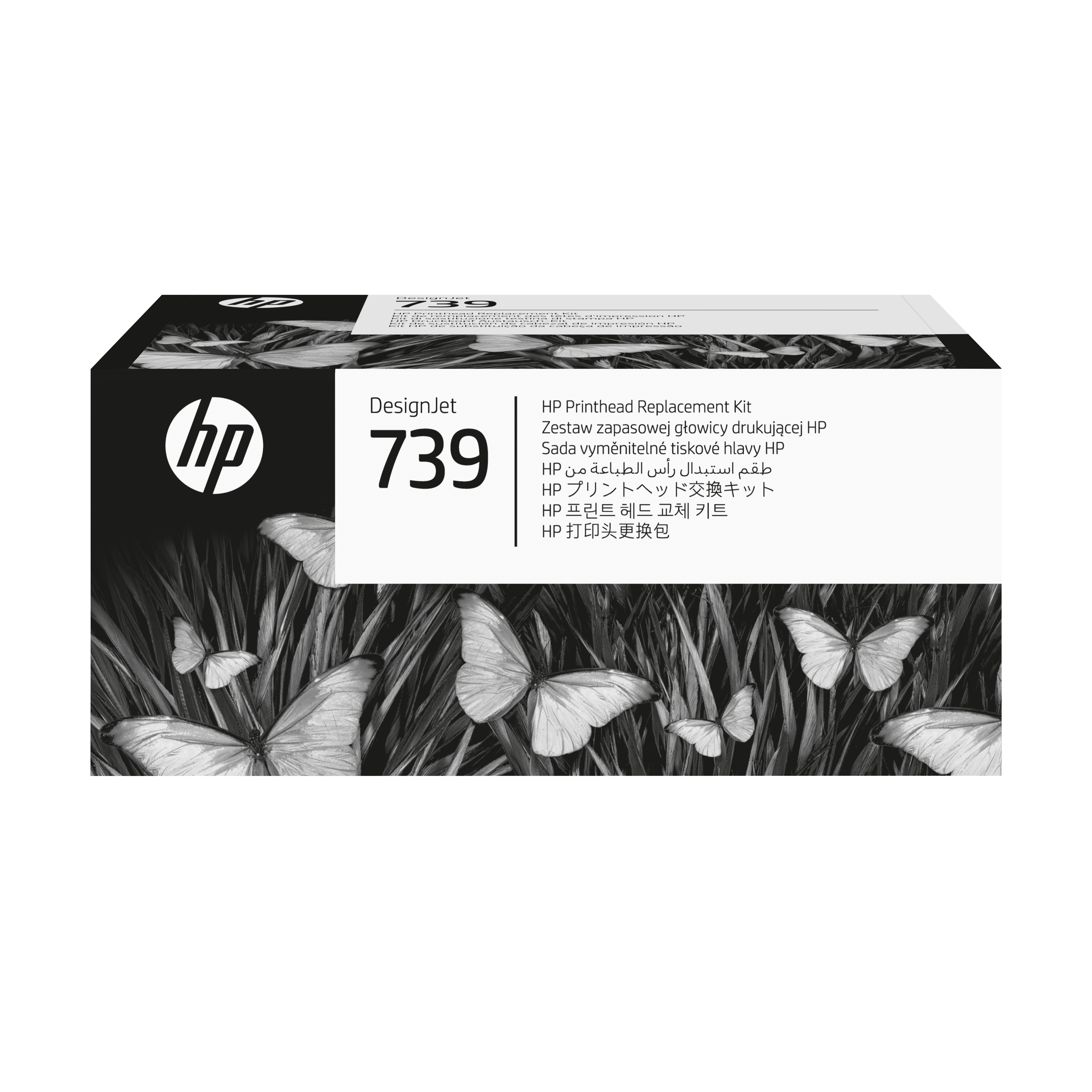 HP 739498N0A schwarz, cyan, magenta, gelb Druckkopf